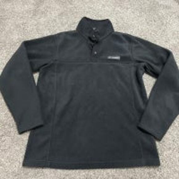 Columbia Blackish Fleece Pullover size Small - Picture 1 of 3